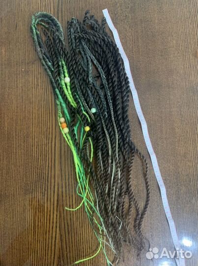 Комплект де, се-дред для вплетения в затылок