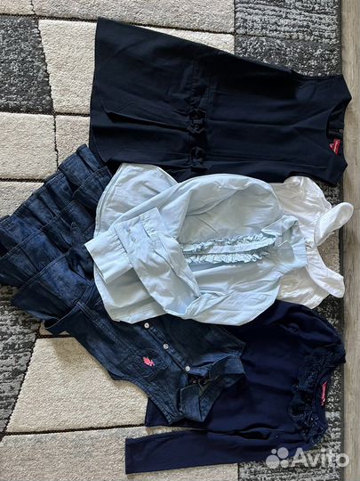 Пакет одежды для девочки 122 128