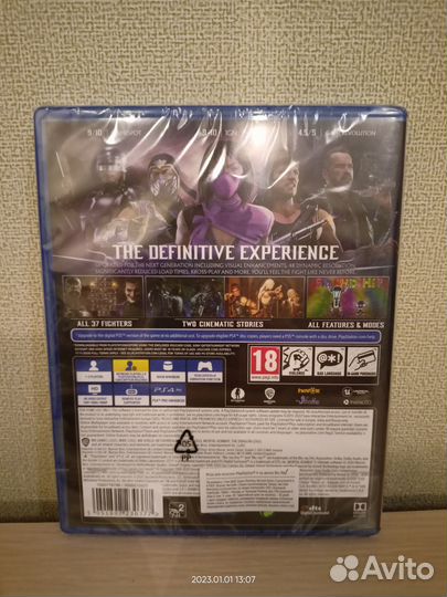 PS4 игра WB Mortal Kombat 11 Ultimate, новый диск