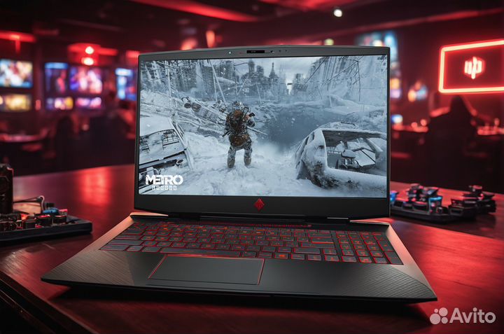 Ноутбук HP Omen: игры / SSD / RTX 2060 / Core i5