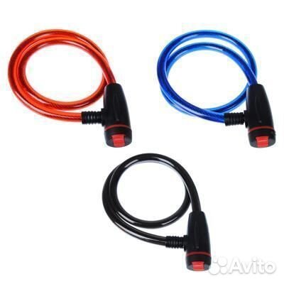 Замок велосипедный противоугонный троссовый 12 х 8