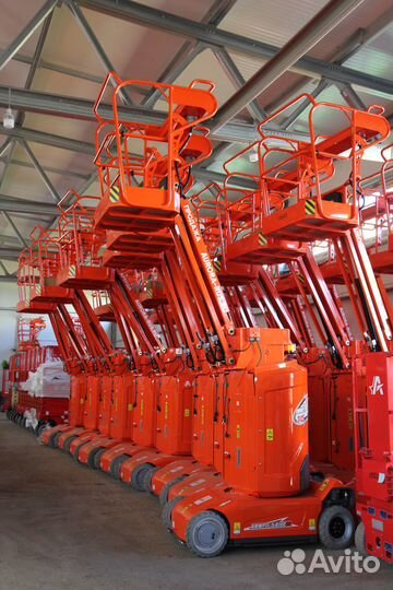 Самоходный мачтовый подъемник в аренду электро