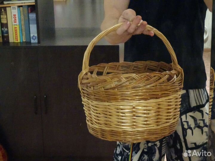 Плетеная корзинка корзина