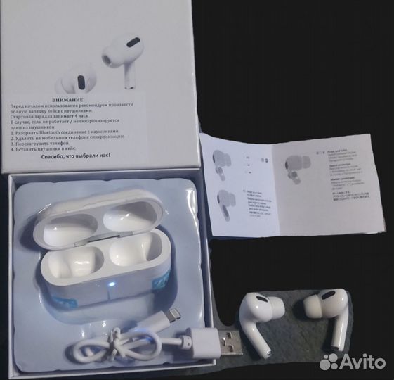 Наушники Новые AirPods Pro2 Replica Bluetooth 5.0