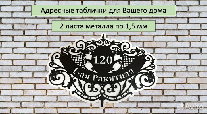 Адресные таблички