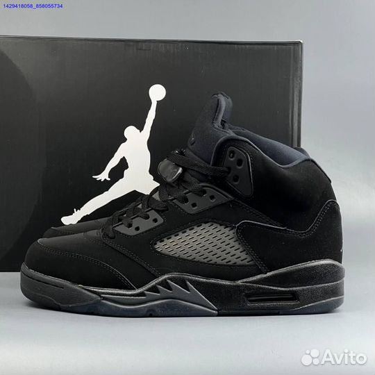 Кроссовки Nike Jordan 5 Black Cat (Арт.13743)