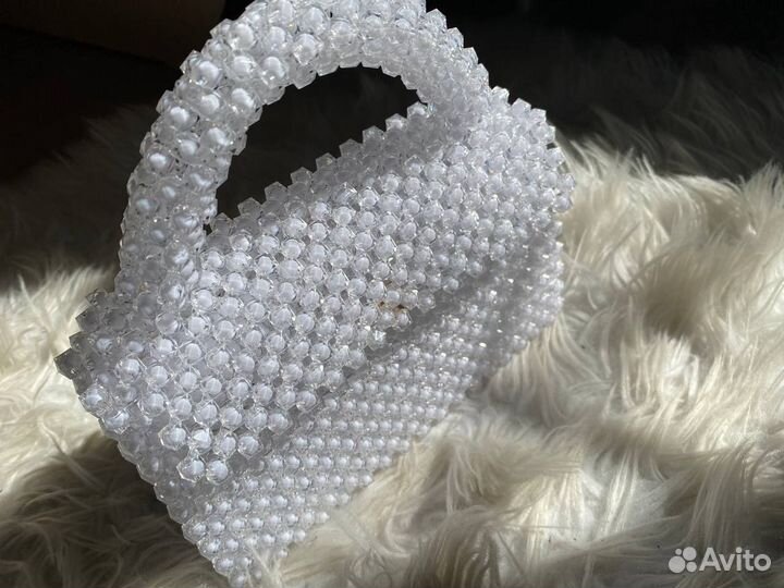 Сумка из бусин ручной работы