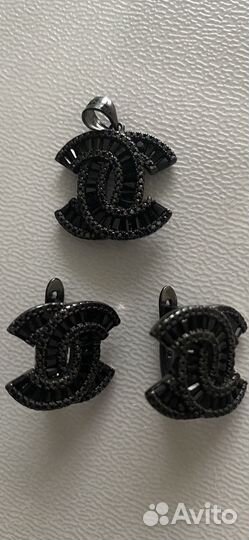 Сережки серебро