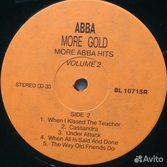 Abba More abba Gold Две пластинки