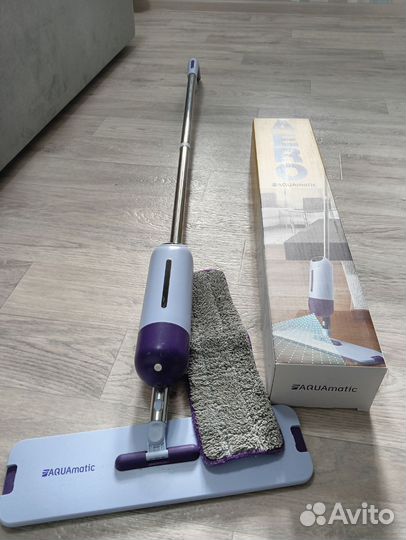 Швабра Гринвей с распылителем Aquamatic Aero