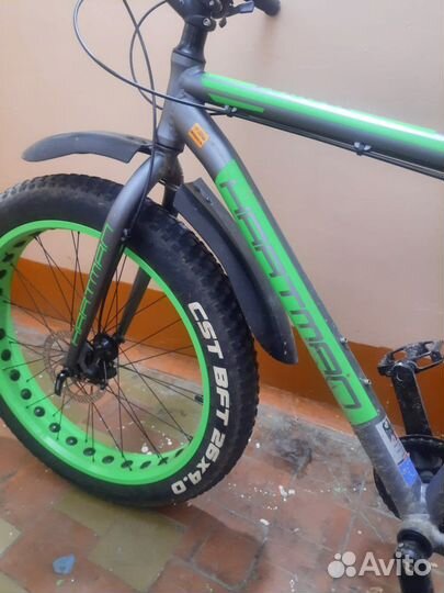 Велосипед hartman фет байк