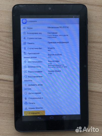 Планшет alcatel 8057 ONE touch pixi 3 (7)