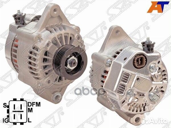 Генератор toyota land cruiser 120/hilux surf 2.7