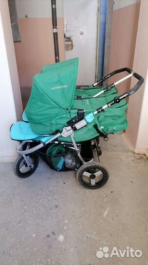 Коляска для двойни bumbleride indie twin
