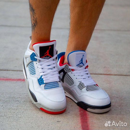 Кроссовки Air Jordan 4 What The 4 (36-45)