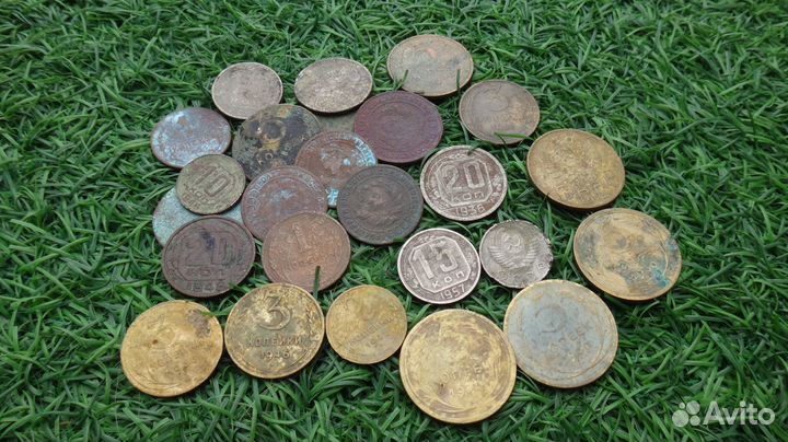 Монеты Ранние Советы, царское серебро