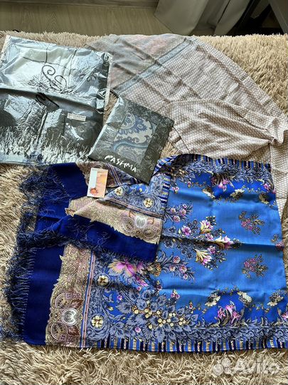 Шарфы платки палантины