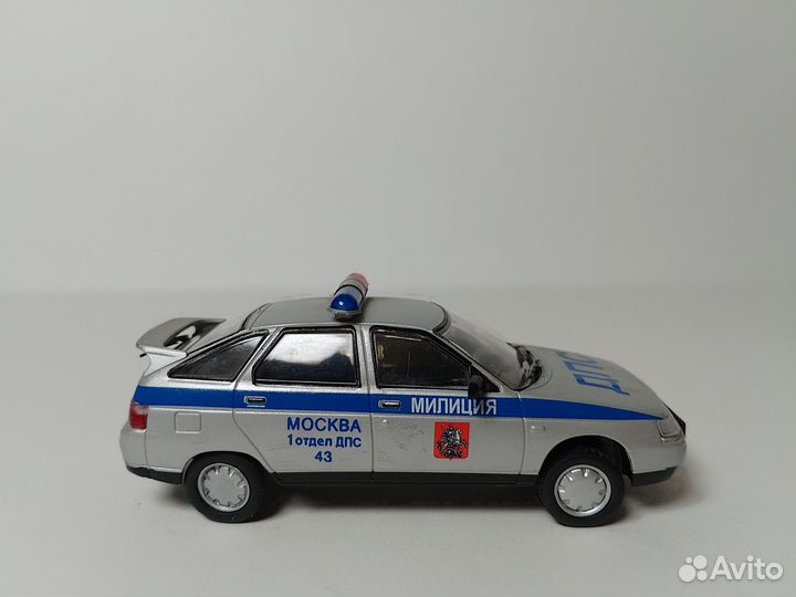 Ваз-2112 дпс Deagostini 1:43