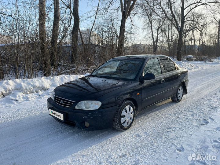 Kia Spectra 1.6 МТ, 2007, 77 777 км