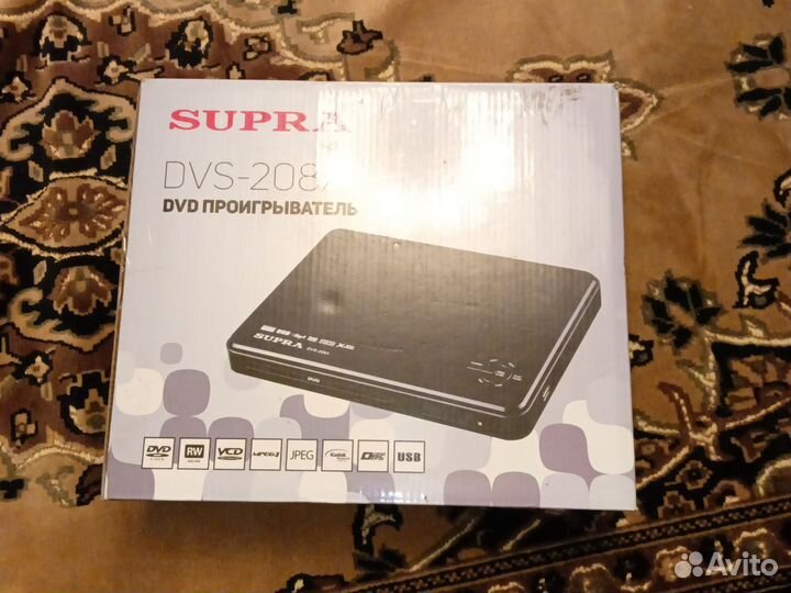 Dvd проигрыватель supra