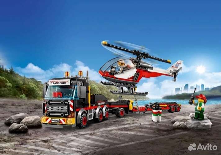 Конструктор перевозчик вертолёта 20872 новый