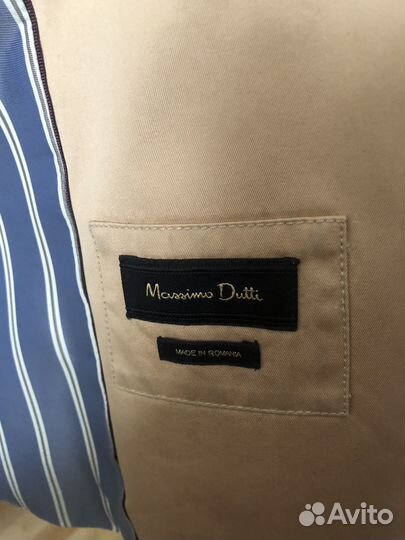 Massimo dutti тренч М