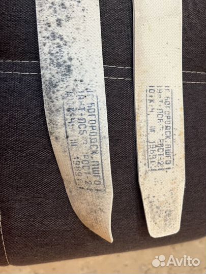 Ремень солдатский белый