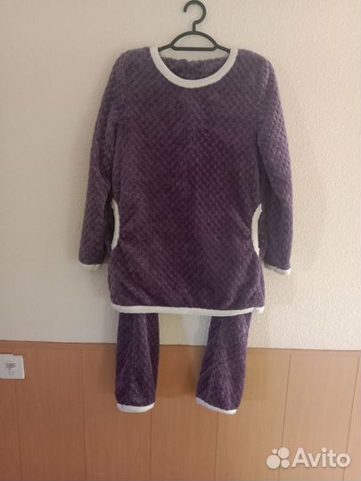 Домашний костюм теплый, пижама. 48-50
