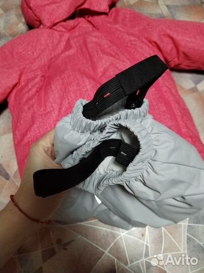 Зимний костюм для девочки 80