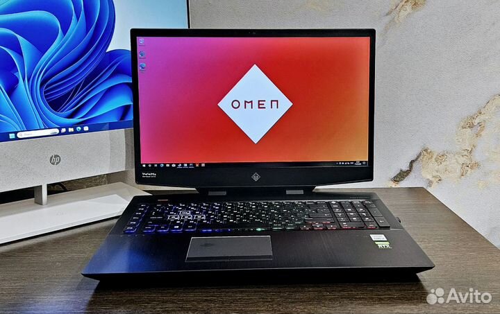 HP Omen 17/Core i7-10750h/RTX2060/16Ram/144hz