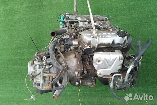 Двигатель в сборе двс mitsubishi galant E54A 6A12