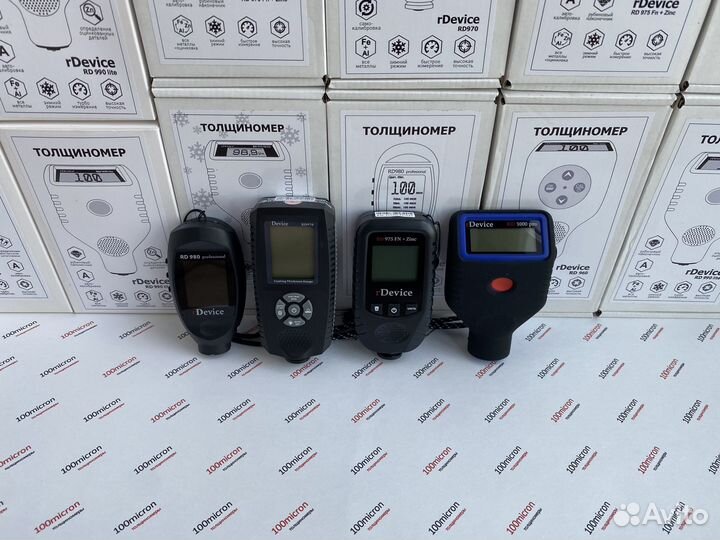 Новые толщиномеры rDevice в наличии в Красноярске
