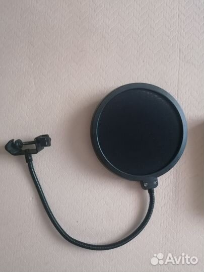 Микрофон студийный bm800, паук, поп-фильтр