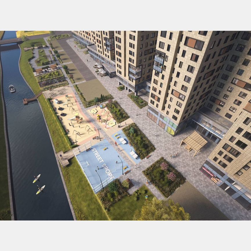 2-к. апартаменты, 47,7 м², 10/13 эт.