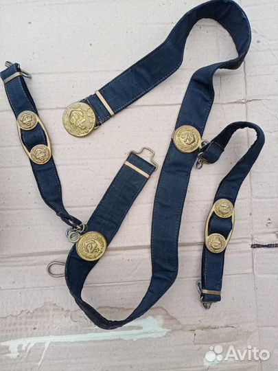 Фуражка, ремень вмф ссср, папка