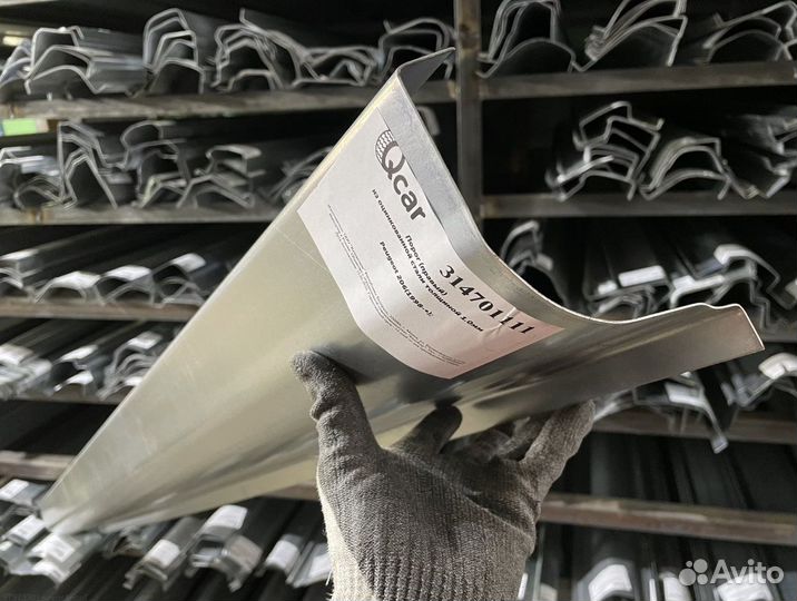 Порог правый Peugeot 206 1998-2012(1мм)