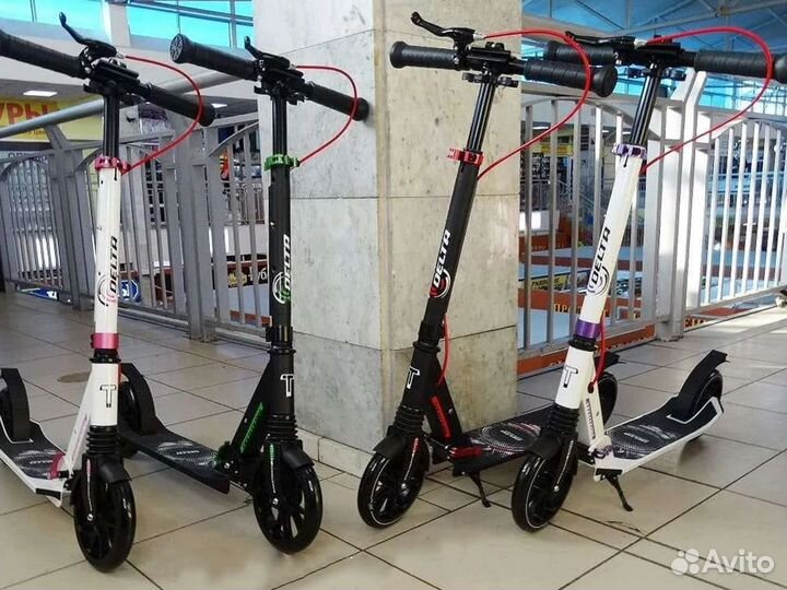 Самокат 2-х колесный тt delta