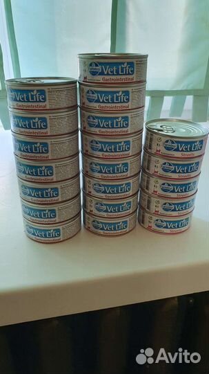 Корм для кошек Farmina gastro и struvite