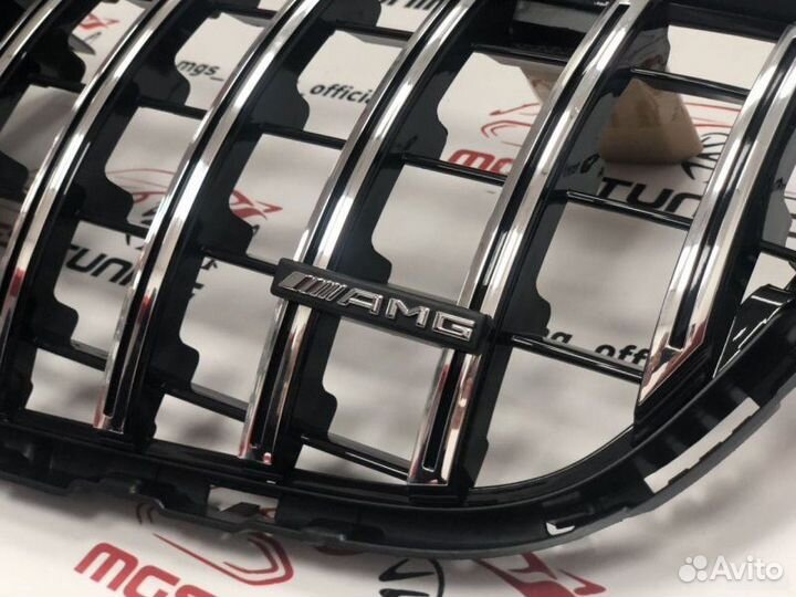 Решетка Mercedes GLC X253 Panamericana п/к + AMG