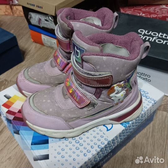 Ботинки зимние для девочки р-р 31