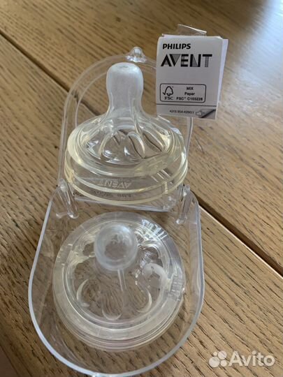 Соска Philips Avent Natural для густых жидкостей