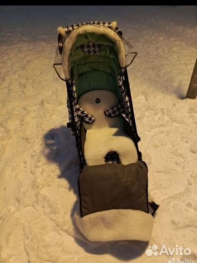 Детские санки коляска бу