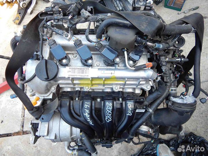 Двигатель Hyundai Ioniq I