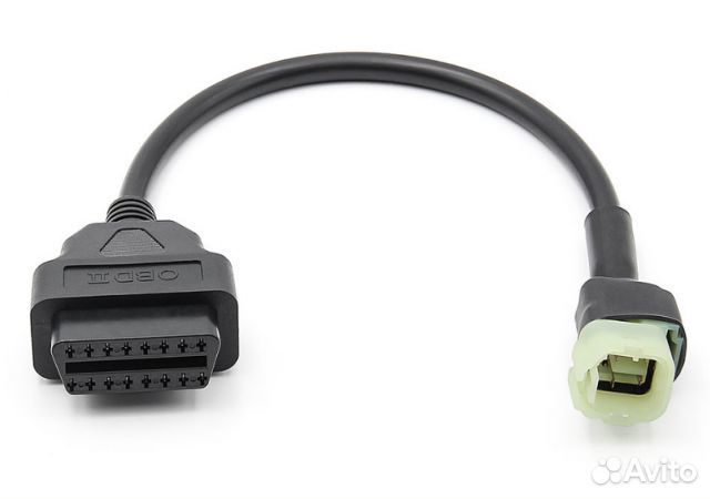 Диагностический кабель OBD2 для Honda 4-pin