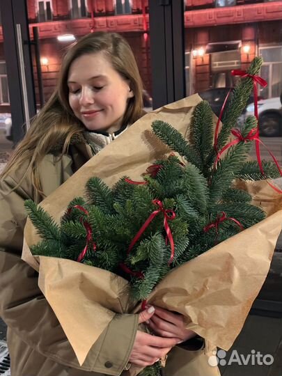 Ель букет из нобилиса