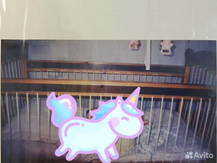 Детская кроватка маятник