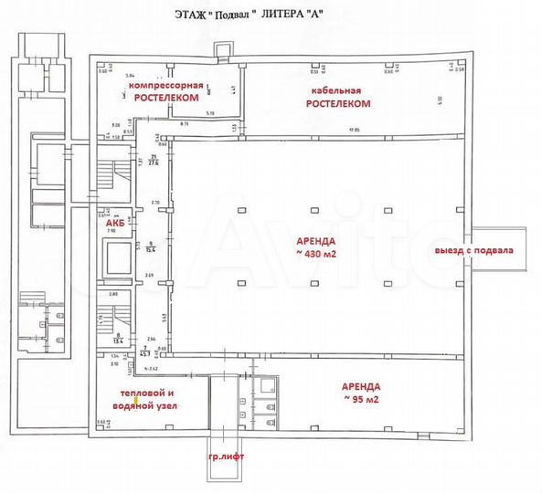 Свободного назначения, 25-100 м²