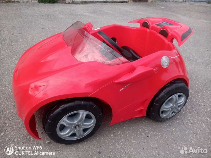 Детский электромобиль двухместный