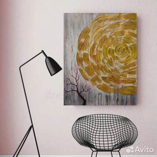 Интерьерная фактурная картина 40х50