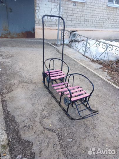 Санки для двойни